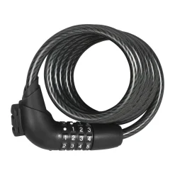 Abus Spiralkabelschloss CL CC mit Zahlenschloss