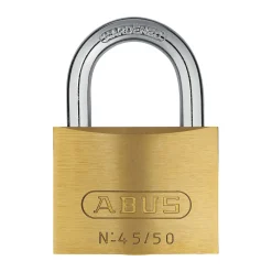 Vorhängeschloss 45 mm messing^Abus Hot