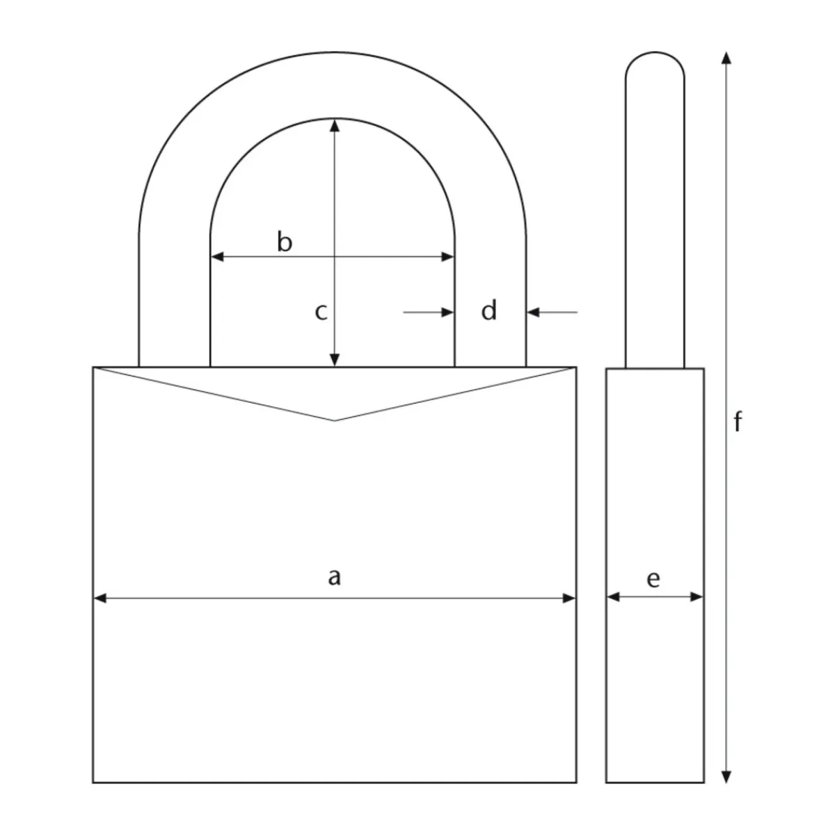 Vorhängeschloss 64TI/30*Abus Outlet