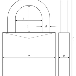 Zahlenschloss 148TSA/30 B*Abus Outlet