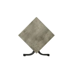 acamp Tisch Piazza 80 x 80 cm anthrazit/cemento