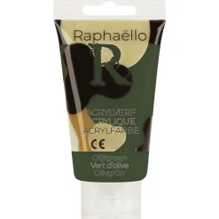 Acrylfarbe olive grün 75 ml