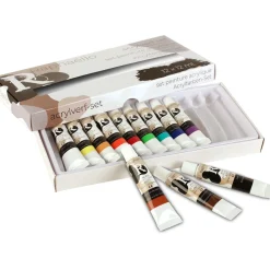 Acryl-Farben-Set 12-teilig je 12 ml^ Discount