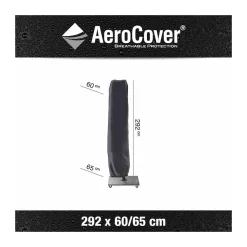 AeroCover Schutzhülle für Ampelschirm Stratos 300 x 400 cm anthrazit