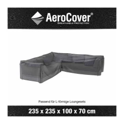 AeroCover Schutzhülle für L-förmige Lounge-Sets 235 x 235 x 100 x 70 cm anthrazit^ Online