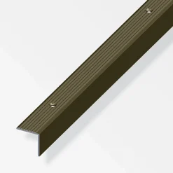Treppenschiene 19 x 20 mm 1m bronze^Alfer