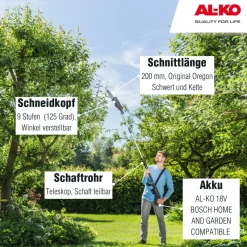 Akku-Hochentaster 18 V CSA 1820^AL-KO New