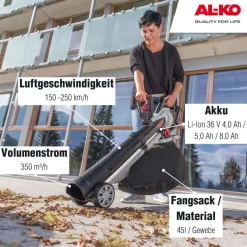 Akku-Laubsauger/-bläser LBV 4090 36V^AL-KO Outlet