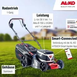 Akku-Rasenmäher 46.2 36V Li SP-W Comfort inkl Akku und Ladegerät*AL-KO Best