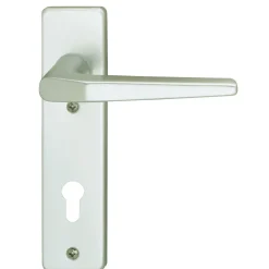 Alpertec Kurzschildgarnitur Floronce silber