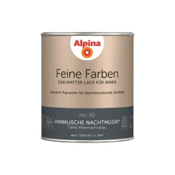 Buntlack Feine Farben Lack No 40 Himmlische Nachtmusik edelmatt 750ml*Alpina Online