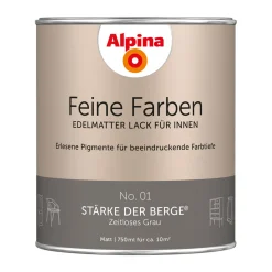 Buntlack Feine Farben Lack No 01 Stärke der Berge edelmatt 750ml*Alpina Online