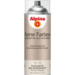 Buntlack Feine Farben Sprühlack No 08 Elegante Gelassenheit edelmatt 400ml*Alpina Best