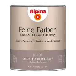 Buntlack Feine Farben Lack No 05 Dichter der Erde edelmatt 750ml^Alpina Online