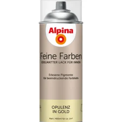 Buntlack Feine Farben Sprühlack Opulenz in Gold 400ml*Alpina Online