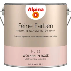 Feine Farben Wolken in Rose 2,5 L^Alpina Online