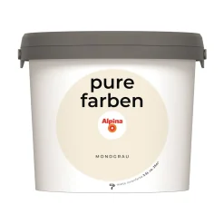 Innenfarbe pure farben 2,5 L Mondgrau matt*Alpina Online