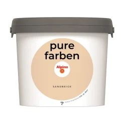 Innenfarbe pure farben 2,5 L Sandbeige matt*Alpina Best