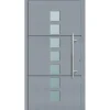 Aluminium Sicherheits-Haustür Tarent Exklusiv 75 mm grau 100 x 210 cm Anschlag links inkl Griffset* Online