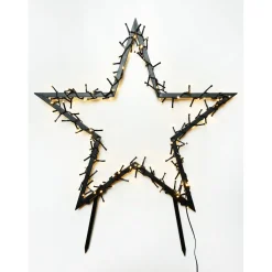 Ambientis Gartenstecker Stern 150 LEDs Außen 5m Zuleitung