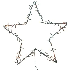 Gartenstecker Stern 100 LEDs Außen batteriebetrieben^Ambientis