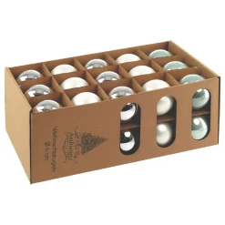 Ambientis Glaskugeln 6 cm salbei Mix