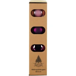 Glaskugeln 8 cm lila Mix*Ambientis Clearance