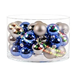 Ambientis Glaskugeln 4,5 cm blau Mix