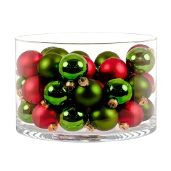 Glaskugeln 4,5 cm rot grün Mix^Ambientis