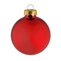 Ambientis Glaskugeln 3 cm rubinrot Mix
