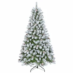 Künstlicher Tannenbaum Colorado 150 cm beschneit und mit Zapfen*Ambientis Best