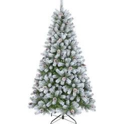 Künstlicher Tannebaum Colorado 180 cm gefrostet mit Zapfen*Ambientis Discount