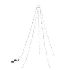 LED-Baummantel mit Ring 150 flammig für innen und außen*Ambientis Discount