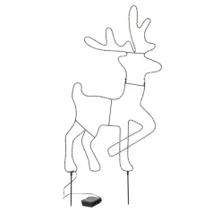 Ambientis LED-Rentier aus Metall