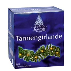 LED-Tannengirlande 5 m Außen 60 LEDs^Ambientis Online