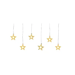 Ambientis Sternen-Lichterkettenvorhang für Außen