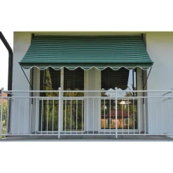 Klemmmarkise grün/creme, 200 cm*Angerer Freizeitmöbel GmbH Clearance