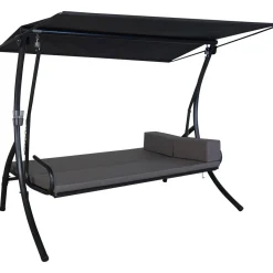 Angerer Freizeitmöbel GmbH Hollywoodschaukel „Elegance Tolar“, taupe