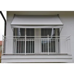 Klemmmarkise hellgrau, 300 cm^Angerer Freizeitmöbel GmbH Discount