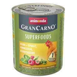 animonda Gran Carno Adult Superfood Huhn Spinat 800g
