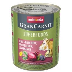 animonda Gran Carno Adult Superfood Rind und Rote Beete 800g