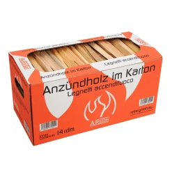 Anzündholz im Karton^ Hot