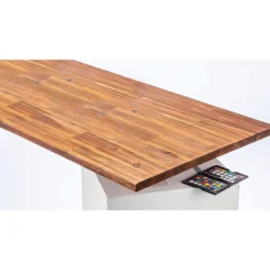 Arbeitsplatte Akazie geo.2-Schicht 2400 x 600 x 26 mm^ New