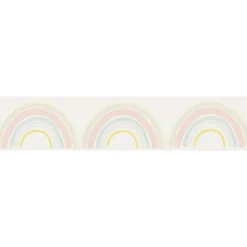 AS Creation Selbstklebende Bordüre 5 x 0,13 m, Muster: Regenbögen