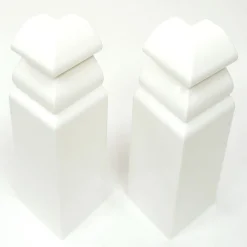 Außenecke Hamburg weiß 2,7 x 2,5 x 8,0 cm