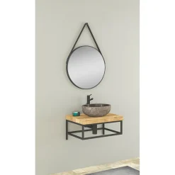 Aufsatzwaschbecken Tree aus Flussstein 38-45 x 30-35 x 13-15 cm* Discount