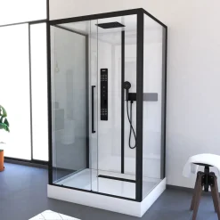 Komplettdusche Urban 2 Rectangle 90 x 115 x 215 cm*Aurlane Outlet