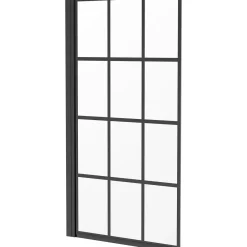 Badewannenaufsatz Jasmin schwarz 78 x 140 cm* New