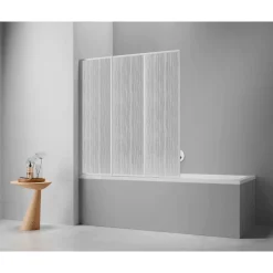 Badewannenfaltwand Venezia 3tlg. weiss^ Best