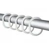 Basic Duschvorhangringe 12er Pack weiß